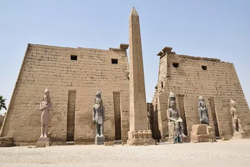 Foto op Plexiglas . Luxor Templer © 120iwonka