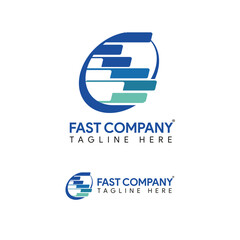 DIse&ntilde;o de logotipo empresarial corporativo letra S 