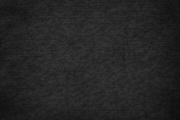 abstract texture of black poster. dark paper background with vignette
