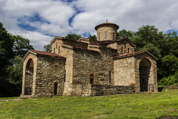 Obraz premium Ancient Christian Alanian temple. Northern Zelenchuksky temple.