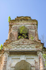 Abandoned Orthodox bell tower