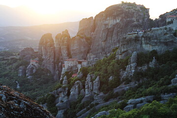 panorama of the mountains