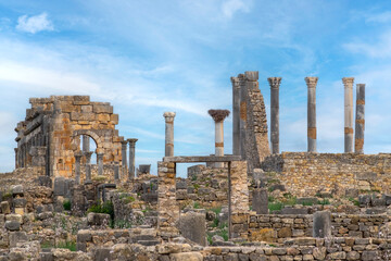 Antike Stätte von Volubilis, Marokko