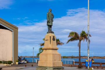 Monument statue of the Baron of Rio Branco