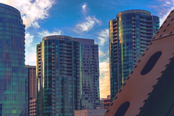 Fototapeta na wymiar San Francisco Buildings Cityscape