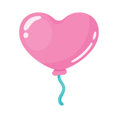 heart balloon helium floating