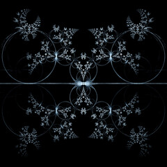 Artistic multicolored ornamental vintage seamless pattern, monochrome background. fractal,digital abstract watercolor pattern. Seamless background.