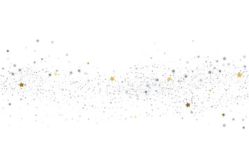 Light gold and light silver glitter confetti background.