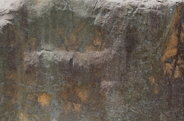 大きな岩の表面の接写
