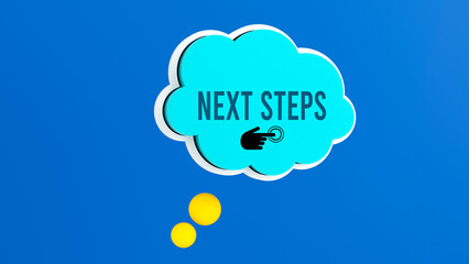 next steps bubble