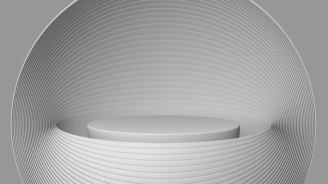 Monochrome mockup.
