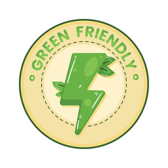 green friendly ecology seal
