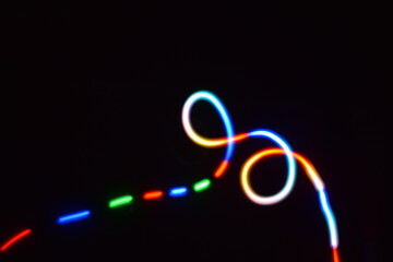 Color light movement