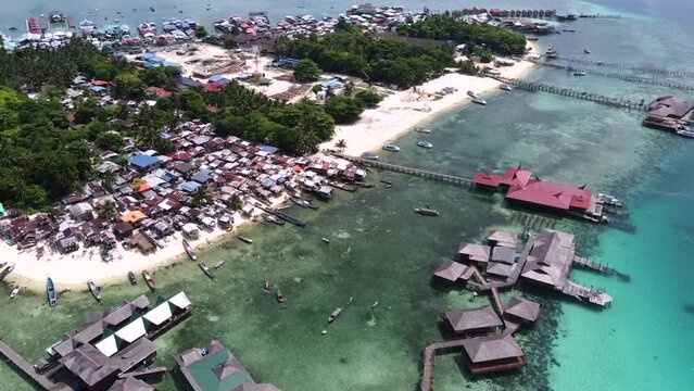 Mabul Island Aerial