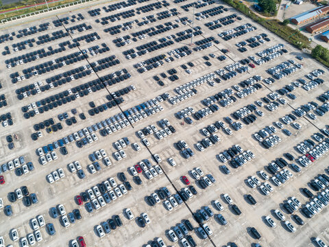 cars at parking lot