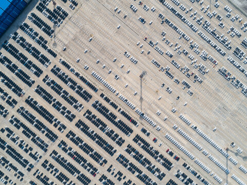 cars at parking lot