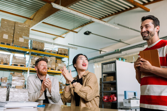 People Working in Printing Industry 