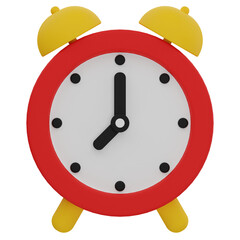 Alarm Clock 3D Illustration
