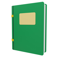 Book 3D Illustration