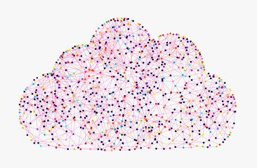 THE CLOUD, Big Data Storage Concept