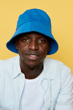 Yellow / blue Fashion Portrait