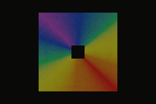 Rainbow square
