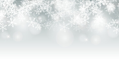 クリスマス　雪　風景　背景