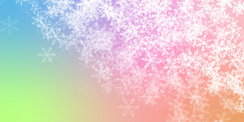 クリスマス　雪　風景　背景