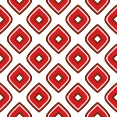 red and white pattern