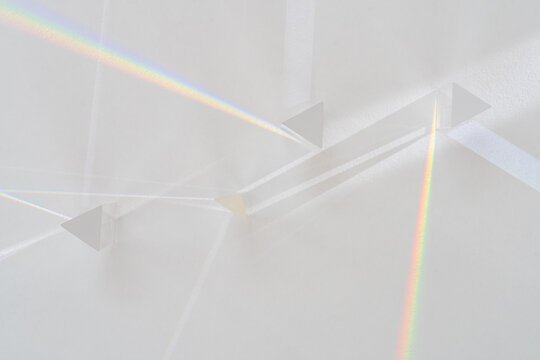Prisms and lighting effects.