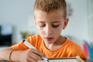 Child summer homework