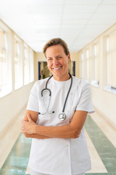 Portrait of a happy nurse