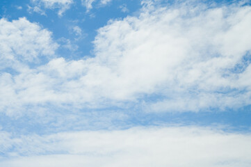 blue sky background, natural landscape