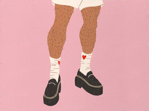 People at the Pride illustration 