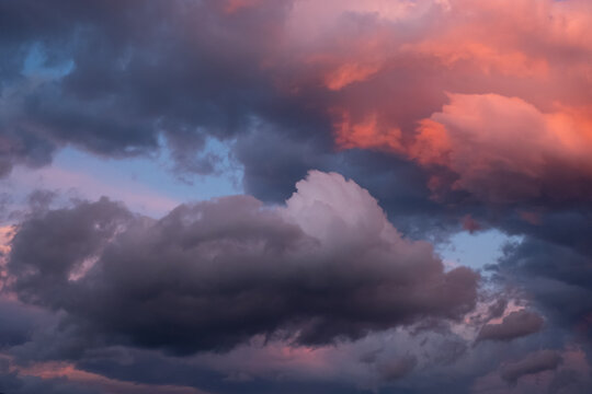 Colorful clouds