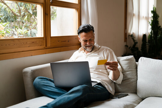Businessman Working From Home