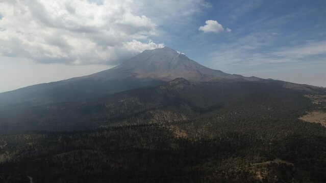Popocatepetl Active Volcano Mexico 