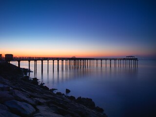 Obraz premium 궁평항일출