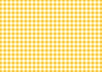 さわやかな黄色のギンガムチェック