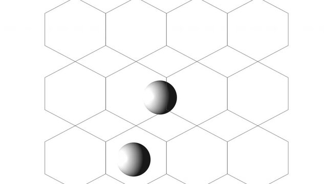 geometric shape background,best animation in 4k.