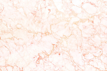 Rose gold marble texture background with high resolution in seamless pattern for design art work and interior or exterior.