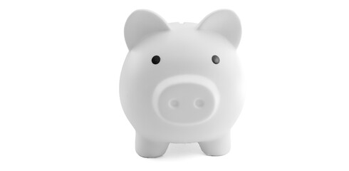 piggy bank isolated on white background