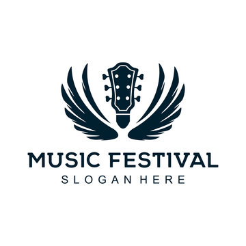 Music festival logo design inspiration