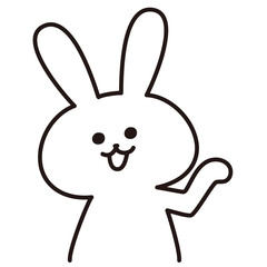 色加工ok うさぎ素材No.3 案内