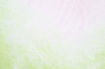 Light pink green pastel color background. Scratch pattern designed paper texture.