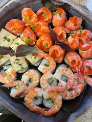 fresh party sushi platter
