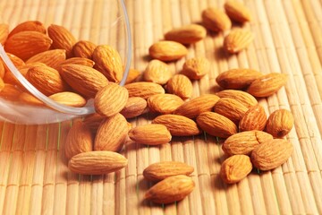 Lots of tasty healthy nuts set