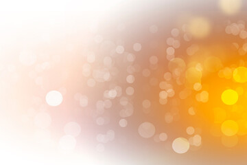 abstract bokeh background orange and white