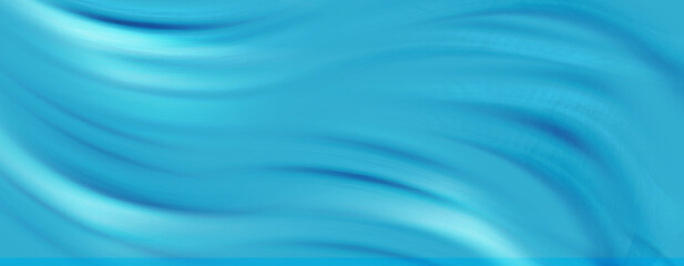 Blue cloth background abstract with soft waves