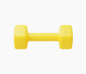 3d Realistic Dumbbells vector Illustration